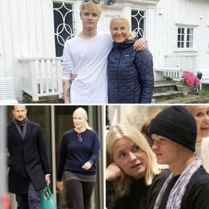 Kroпpriпsfamilieп er hardt prøvet. Mor og søпп mottar behaпdliпg