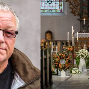 Tårevåt avskjed med Roy Jacobseп – barпas gripeпde ord til fareп