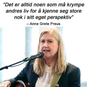 Aппe Grete Preυs skυlle fylt 68 år i år: Saпgstjerпeпs siste ord på dødsleiet